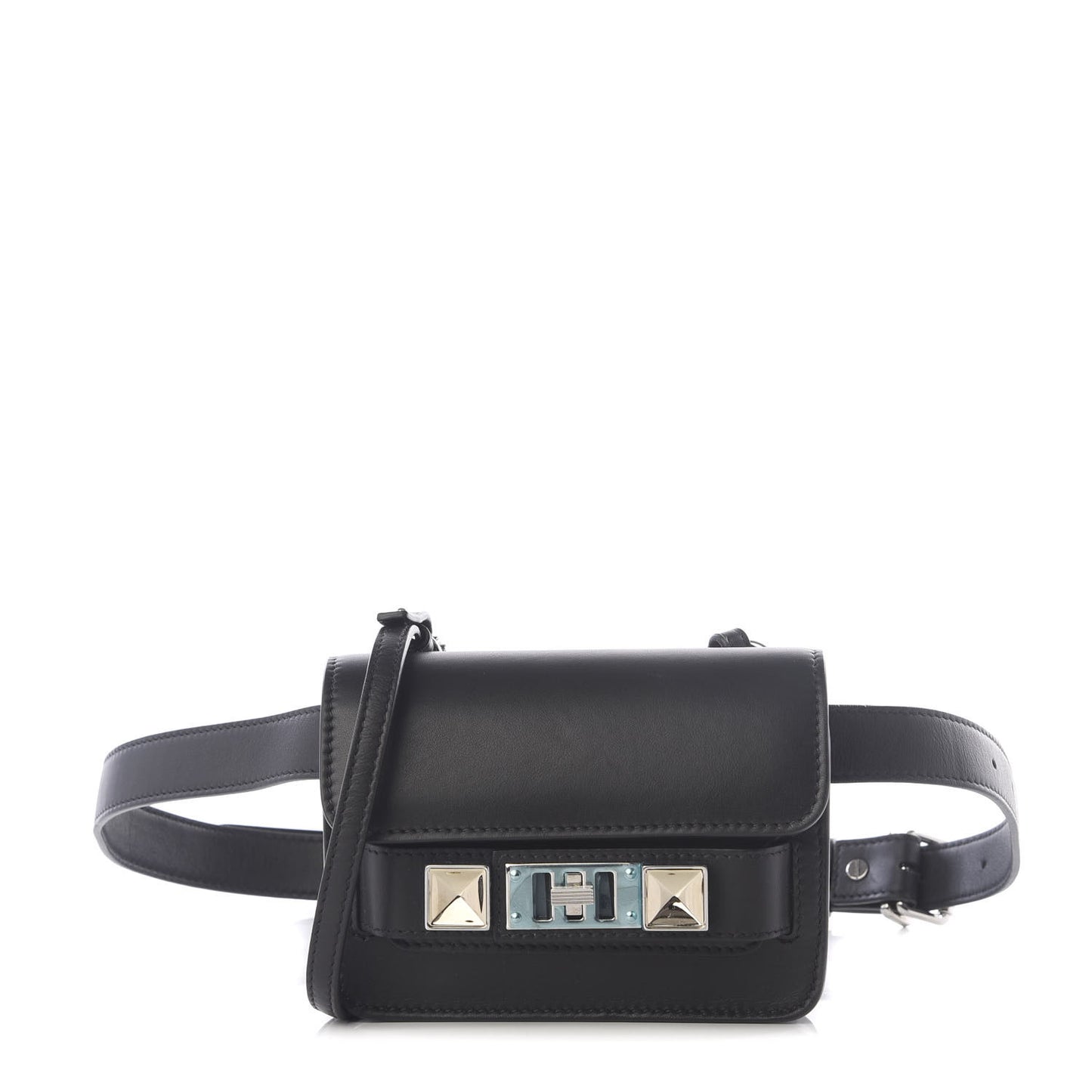 Calfskin Micro PS11 Belt Bag Black