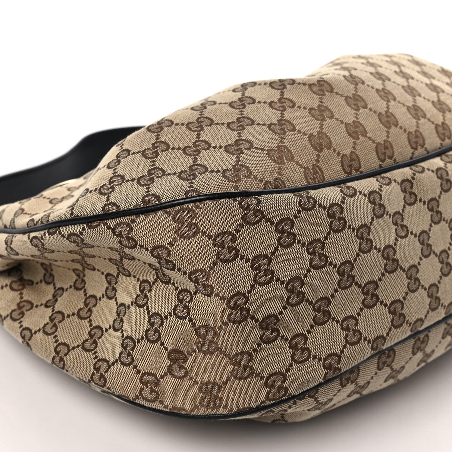 Gucci Monogram Medium Sukey Hobo Dark Brown 8 of 9