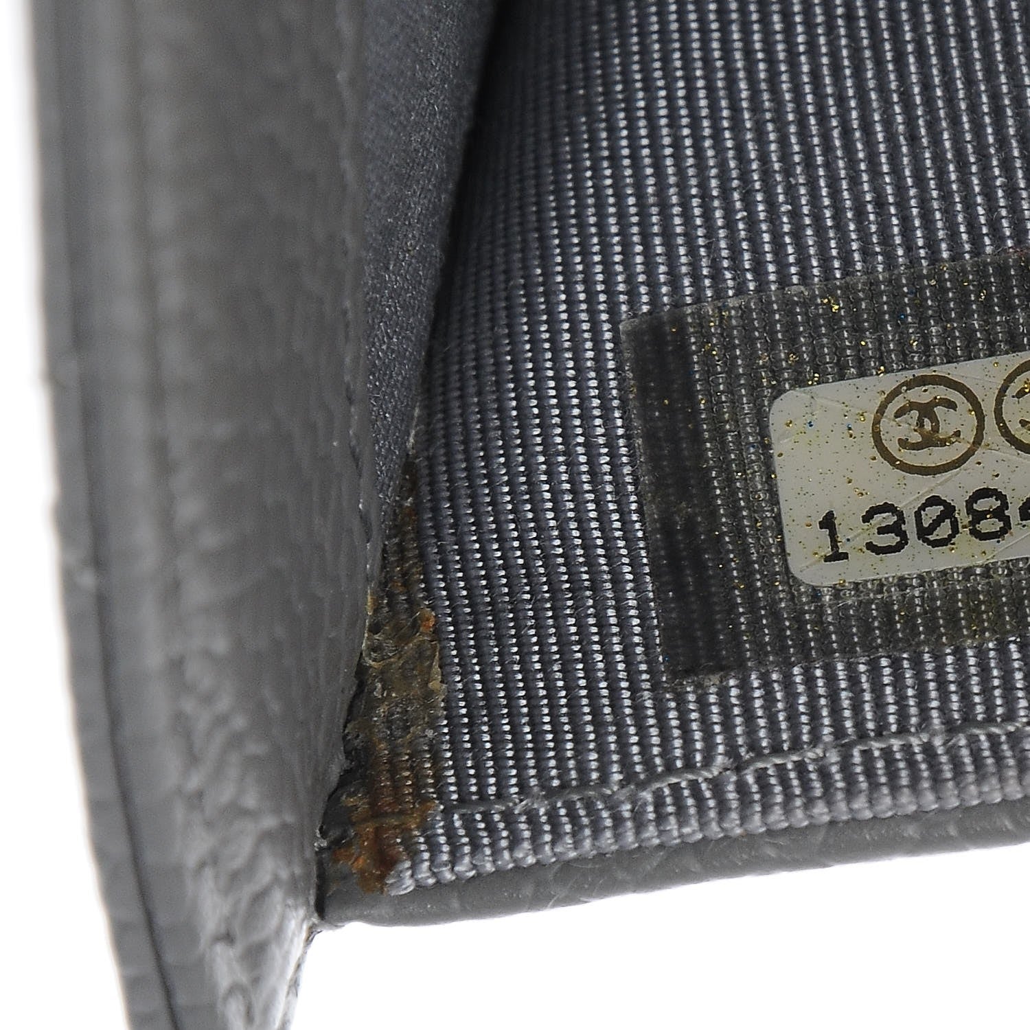 Chanel Caviar Quilted Large Flap Wallet Grey 8 of 11