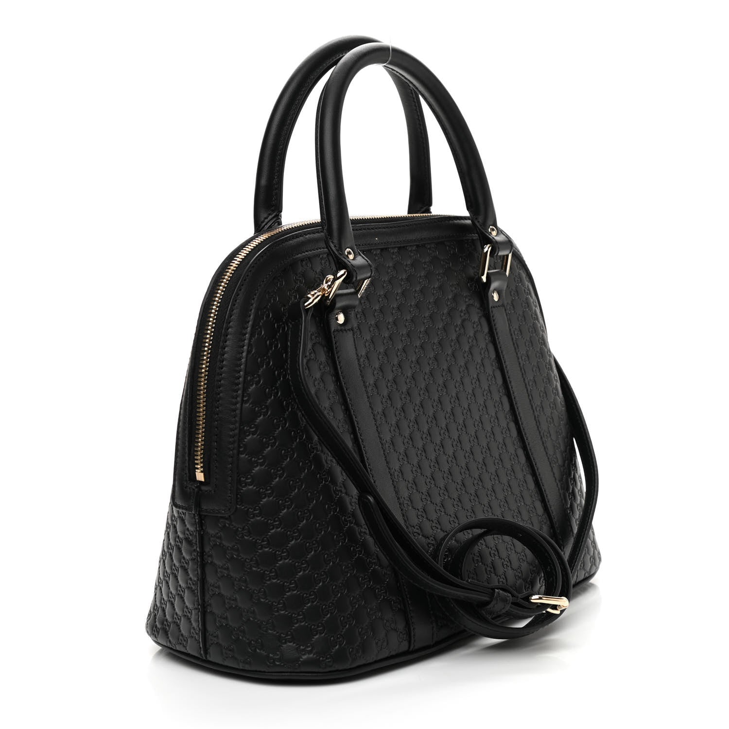 Gucci Microguccissima Medium Dome Bag Black 3 of 9