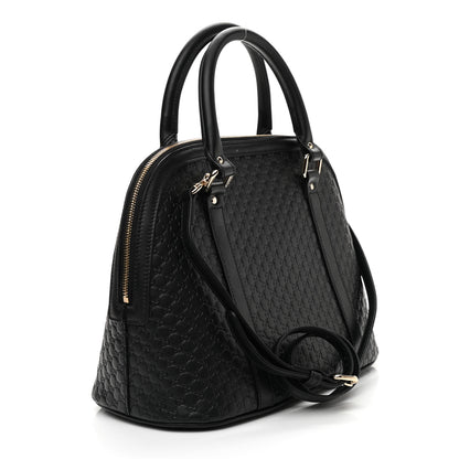Gucci Microguccissima Medium Dome Bag Black 3 of 9