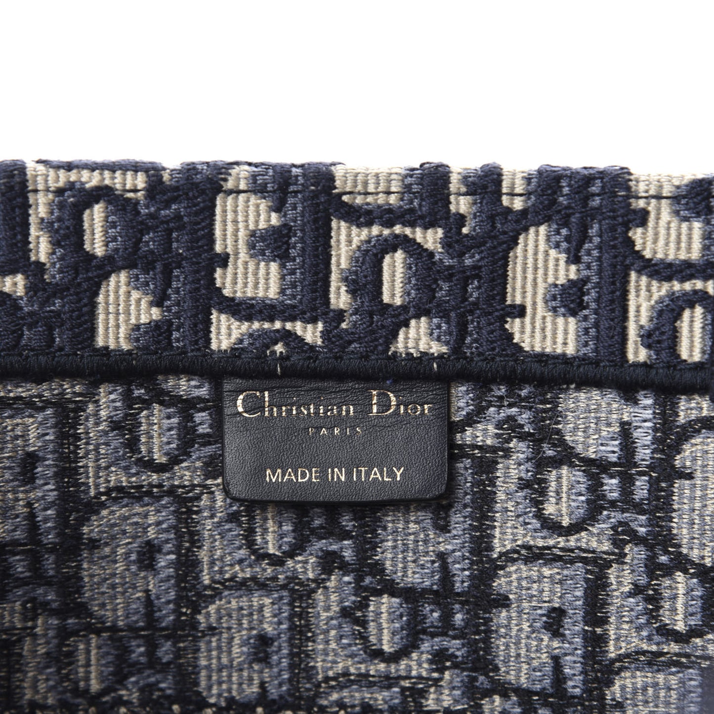 Oblique Medium Book Tote Blue Multicolor