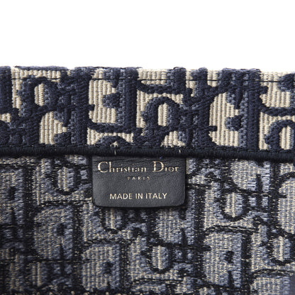 Christian Dior Oblique Medium Book Tote Blue Multicolor 8 of 10