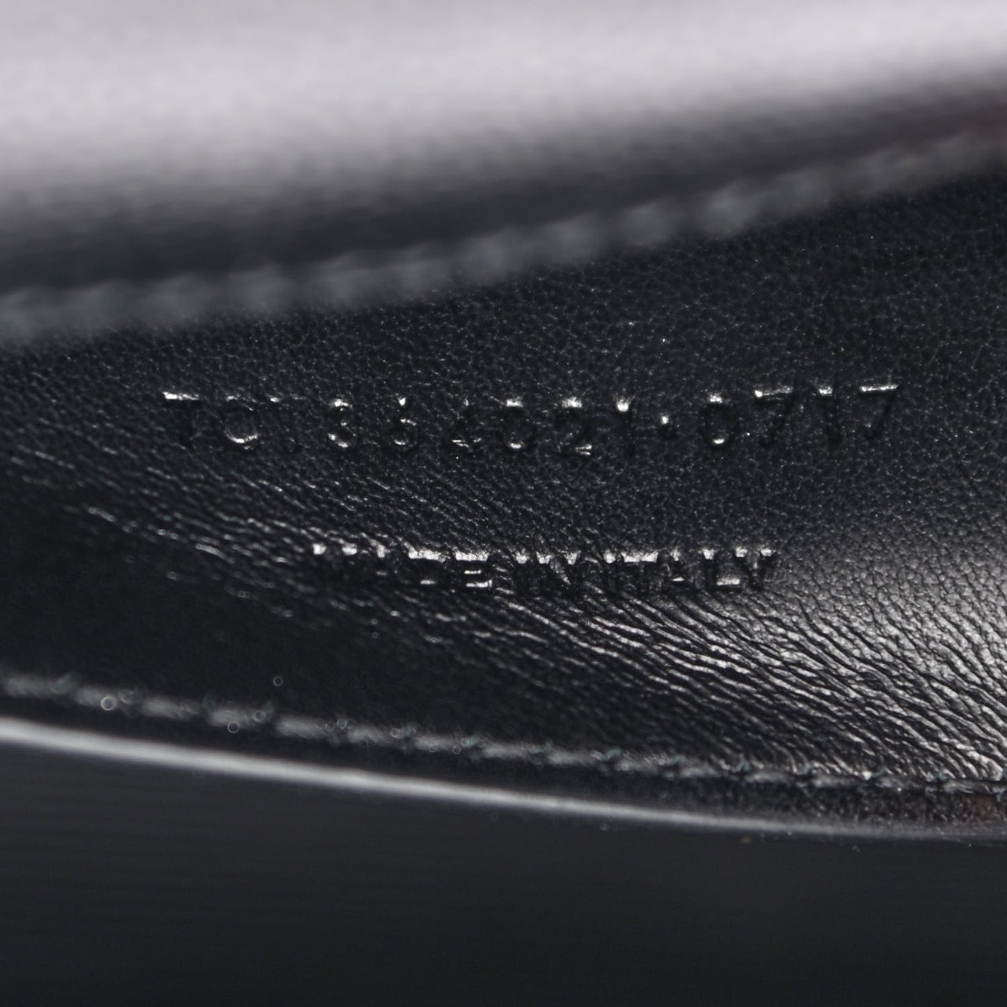 Grain De Poudre Medium Classic Monogram Kate Satchel Black