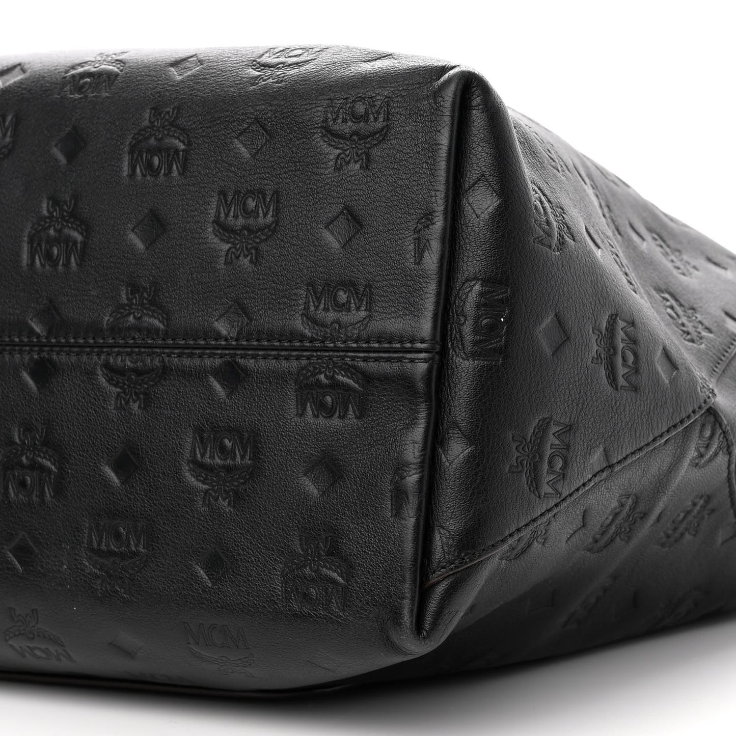 Calfskin Ottomar Monogram Large Klara Hobo Black