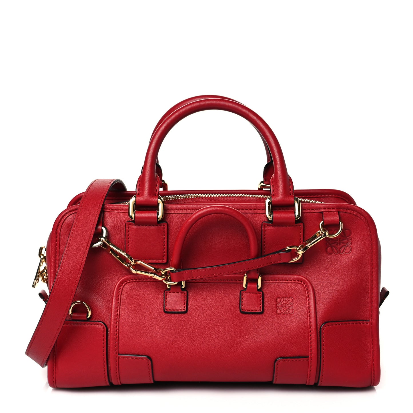 Calfskin Amazona Multiplication Bag Red