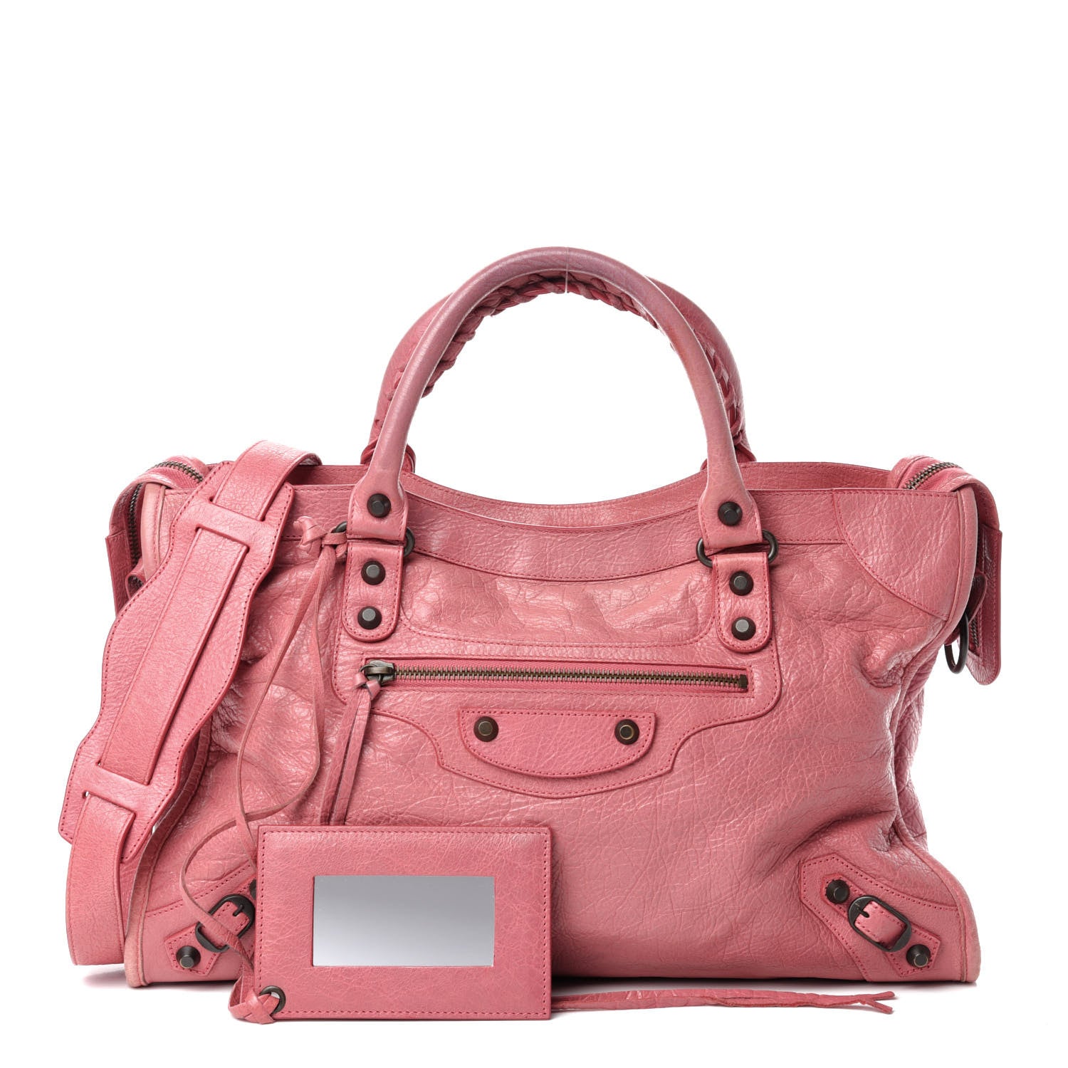 Balenciaga Agneau Classic Hardware City Rose Bombon Raspberry 1 of 14