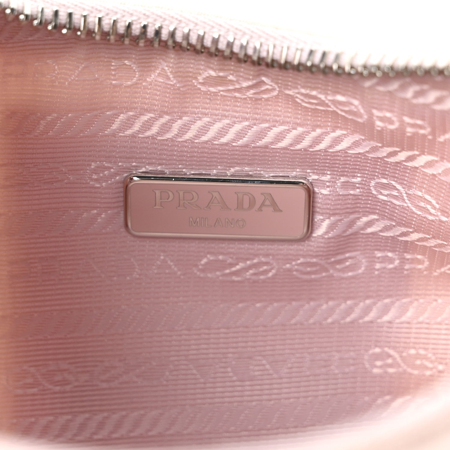 Prada Nylon Re-Edition 2005 Shoulder Bag Alabastro 6 of 10