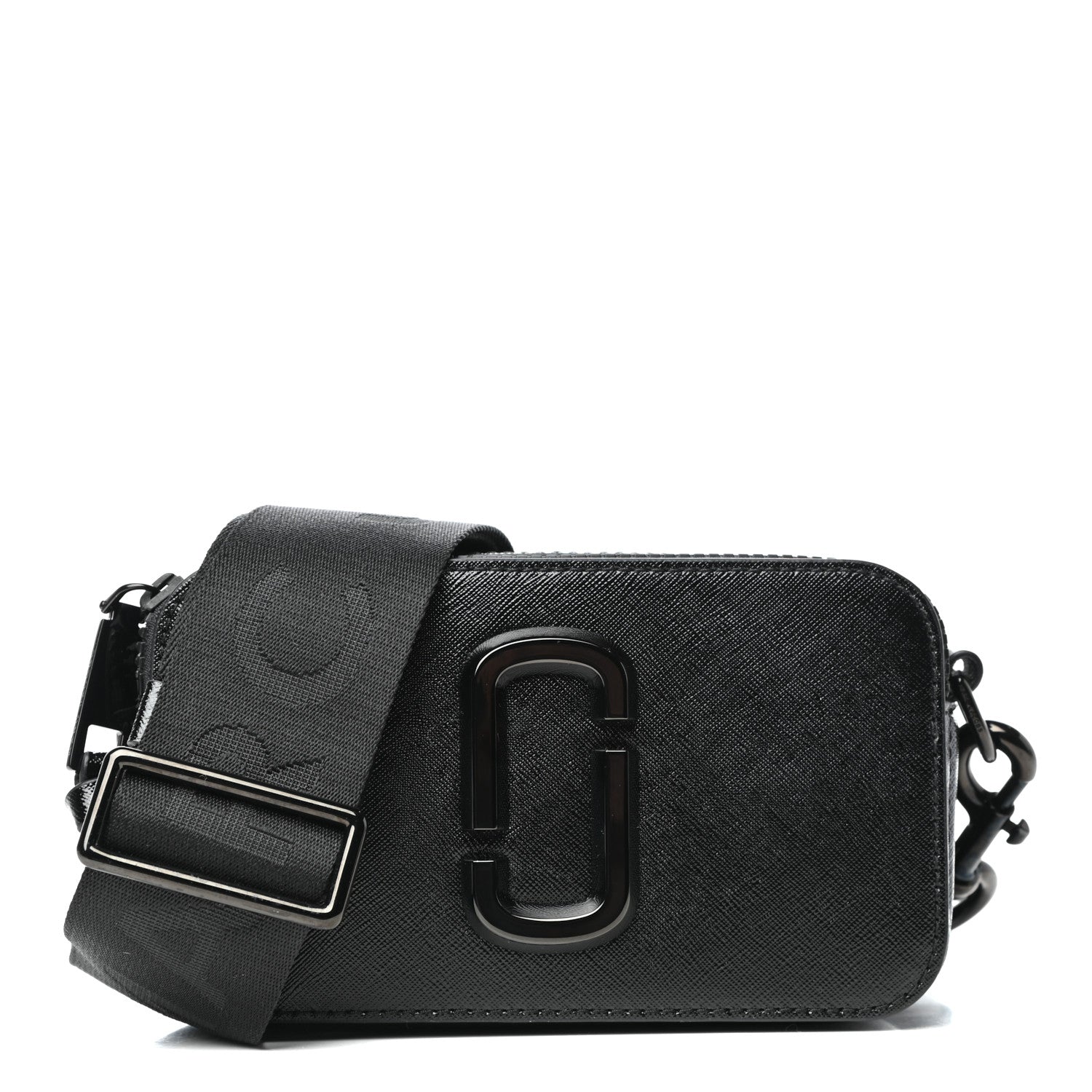 Marc Jacobs Saffiano Snapshot Camera Bag Black 1 of 8
