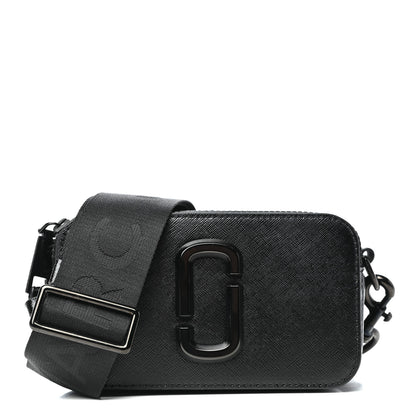 Marc Jacobs Saffiano Snapshot Camera Bag Black 1 of 8