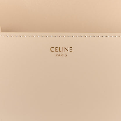 Celine Shiny Calfskin Medium Triomphe Nude 8 of 12