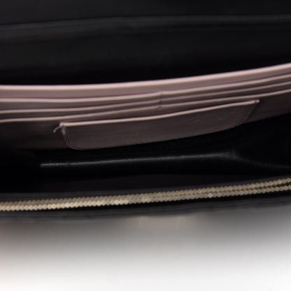 Christian Dior Lambskin Cannage Miss Dior Promenade Pouch Black 5 of 9