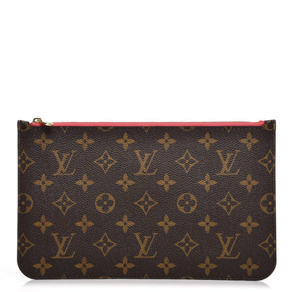 Louis Vuitton Monogram Neverfull MM GM Pochette Grenade 1 of 7