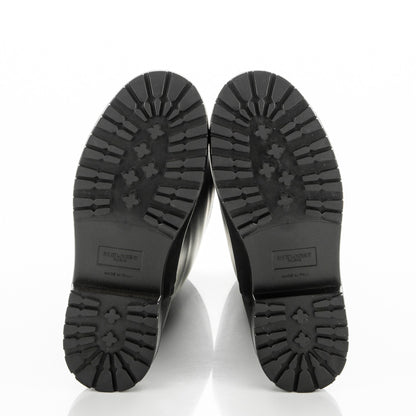 Saint Laurent Rubber Festival 25 High Rain Boots 37 Black 5 of 7