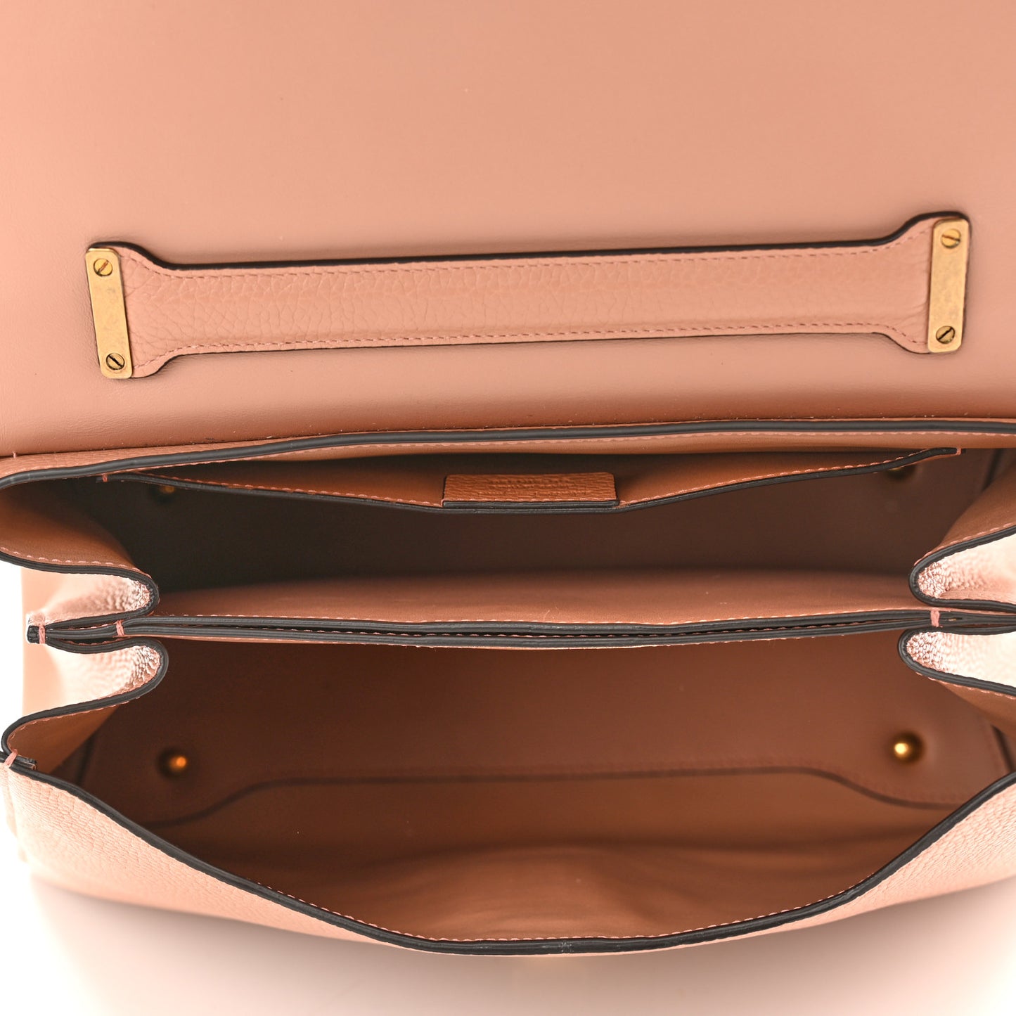 Calfskin Medium Margot Top Handle Satchel New Blush