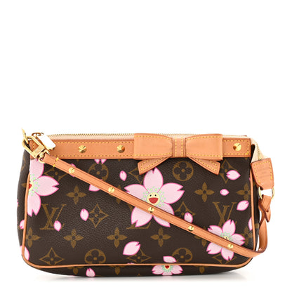 Louis Vuitton Monogram Cherry Blossom Pochette Accessories Brown 1 of 10