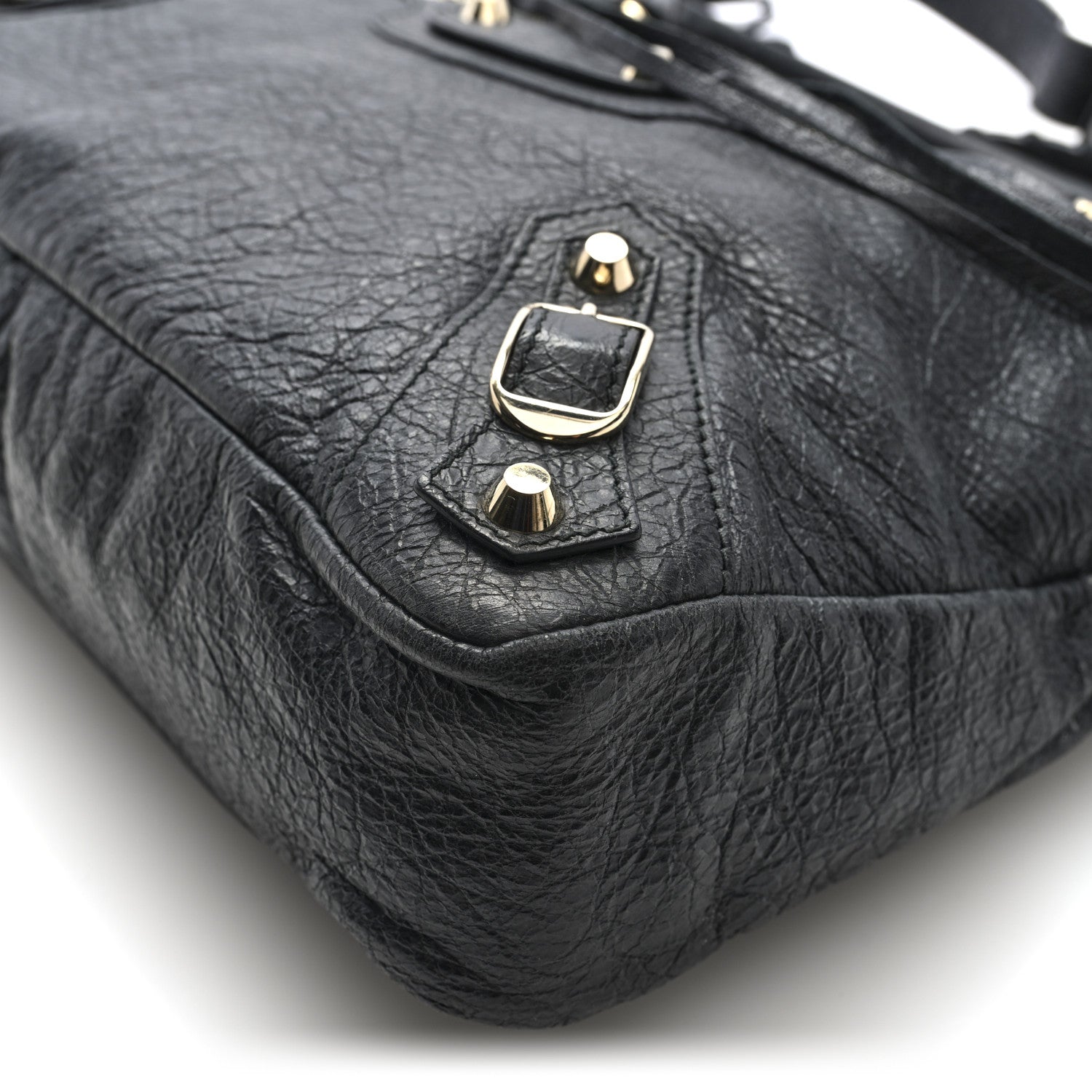 Balenciaga Agneau Classic Gold Hardware Town Black 10 of 10