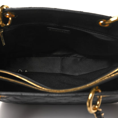 Chanel Caviar Quilted Grand Shopping Tote GST Black 5 of 12