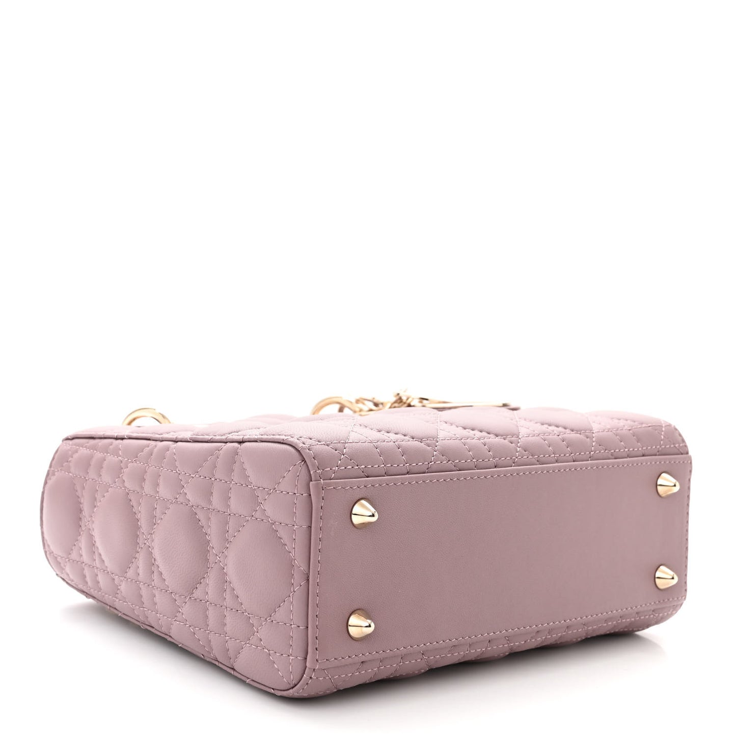 Lambskin Cannage Small My ABCDior Lady Dior Purple
