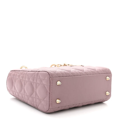 Christian Dior Lambskin Cannage Small My ABCDior Lady Dior Purple 4 of 10