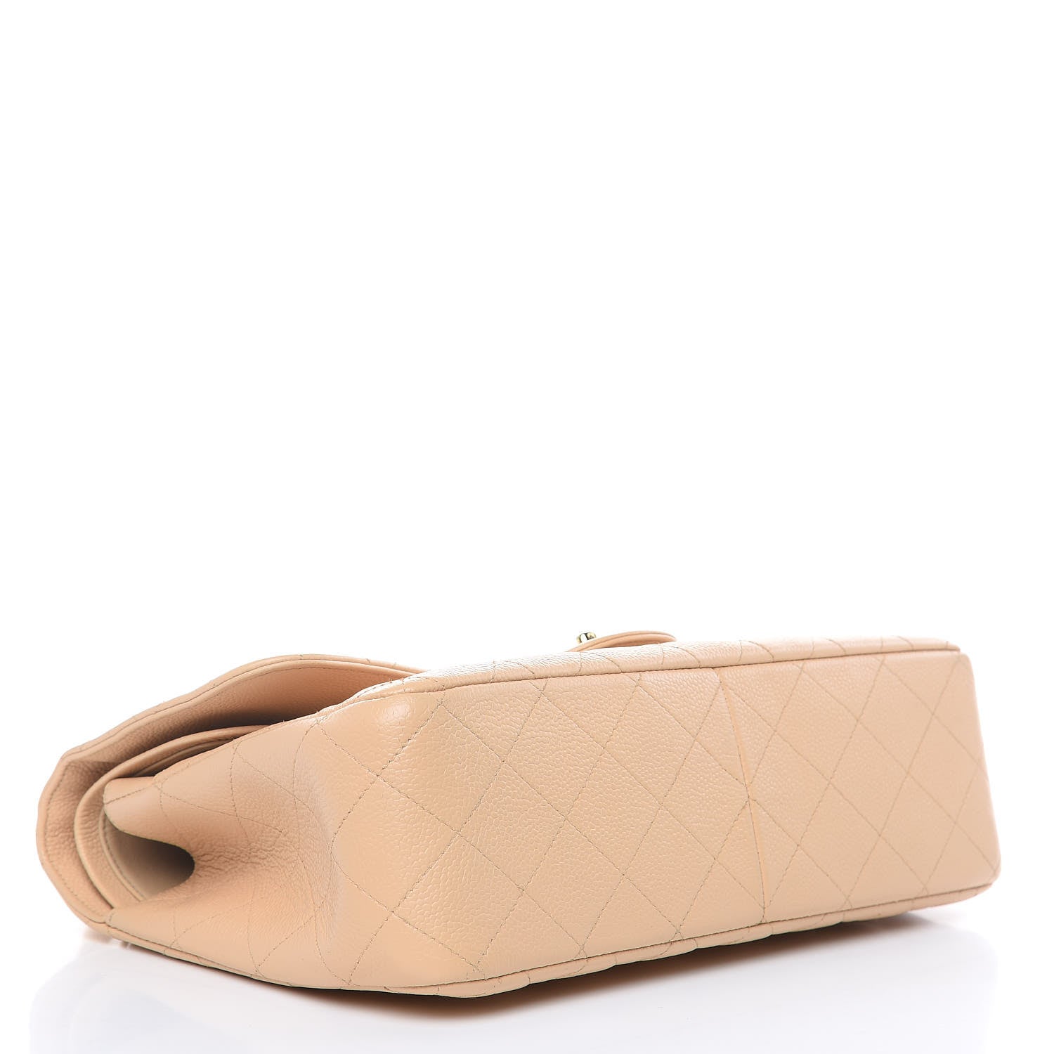 Chanel Caviar Quilted Jumbo Double Flap Beige Clair 4 of 18