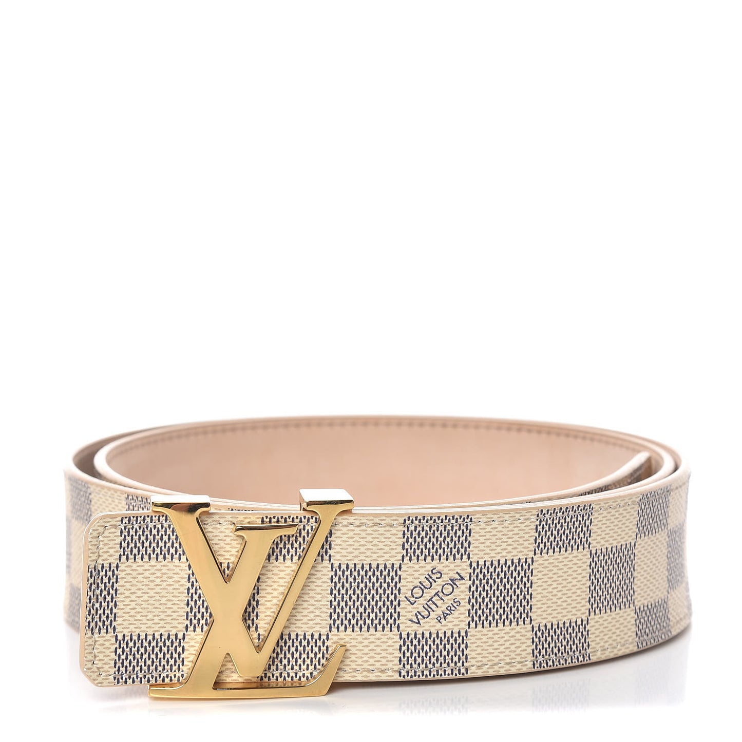 Damier Azur LV Initiales Belt 100 40