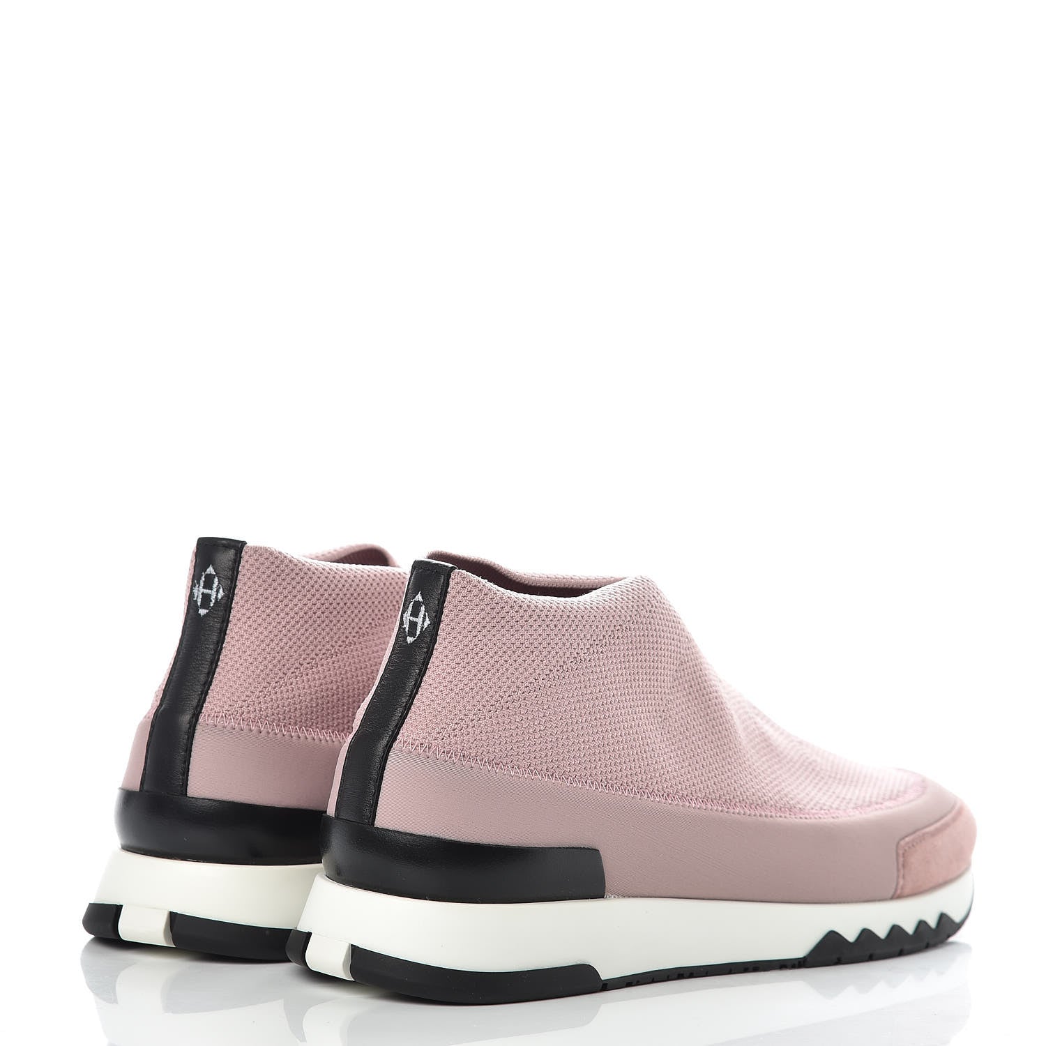 Hermes Mesh Technical Canvas Womens Tokyo Sneakers 37 Rose 4 of 9