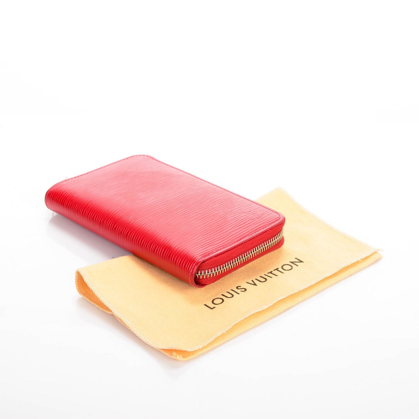 Epi Compact Zippy Wallet Carmine