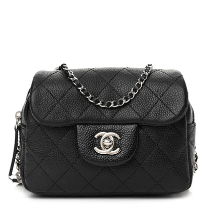 Chanel Caviar Quilted New Mini Flap Black 1 of 15