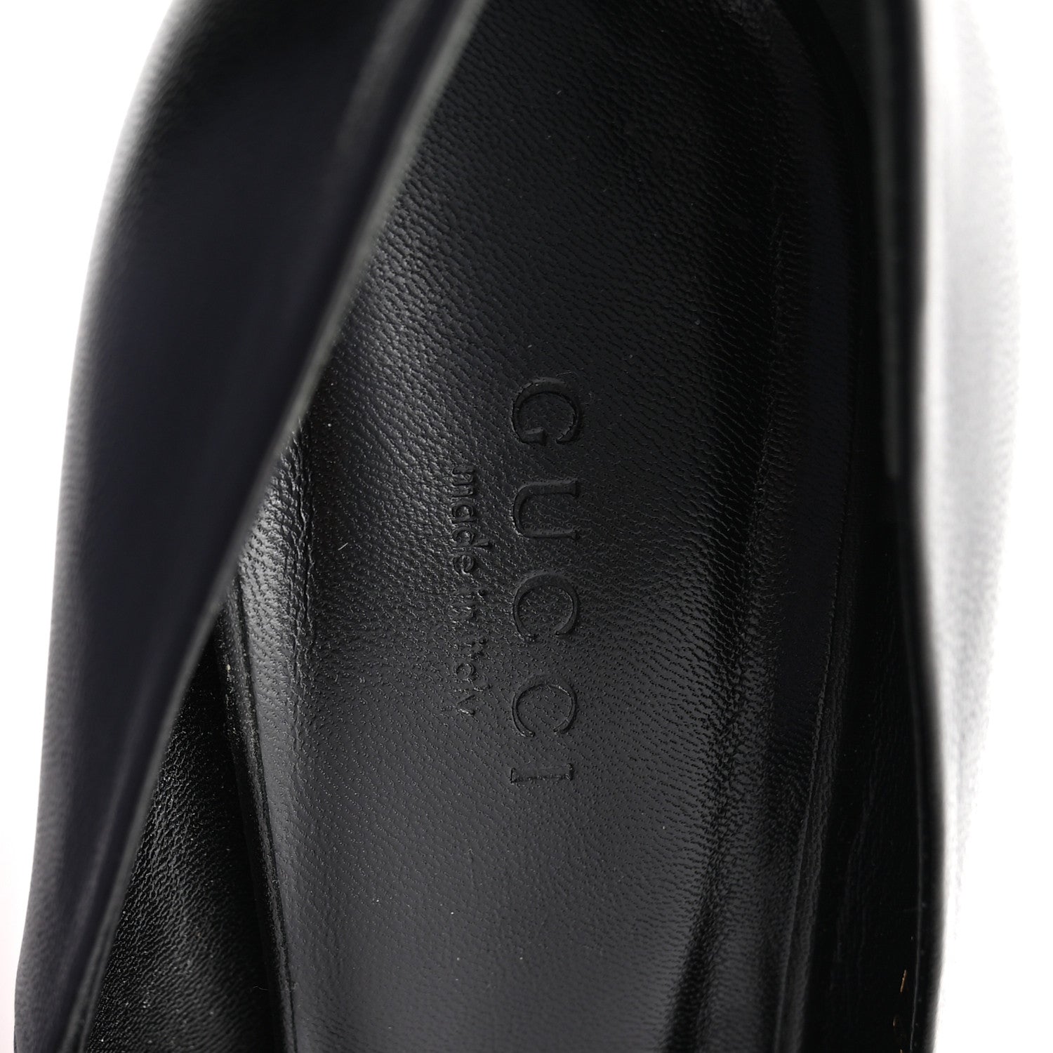 Gucci Calfskin Kristen Bamboo Pumps 36.5 Black 8 of 10