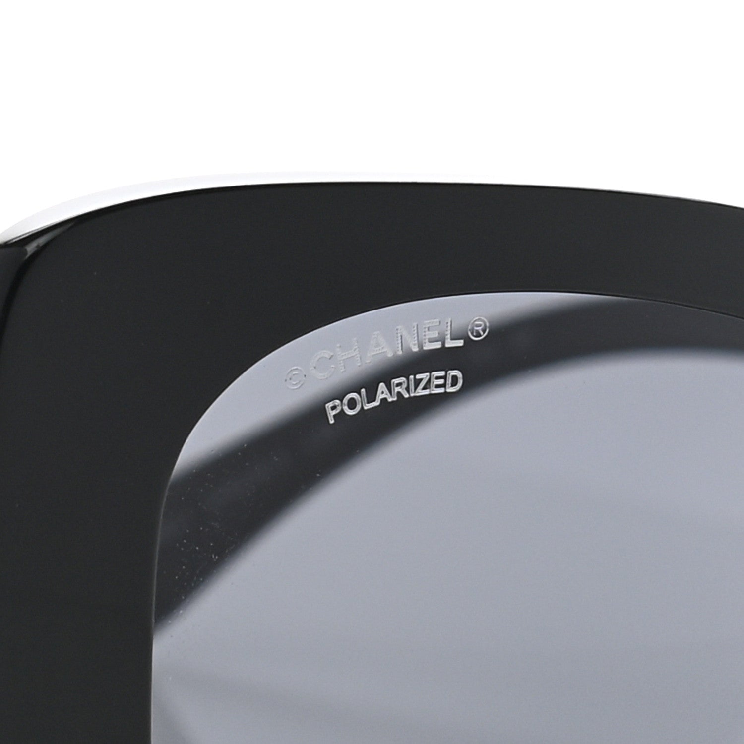 Chanel Acetate Strass Square Sunglasses 5422 Black 7 of 8