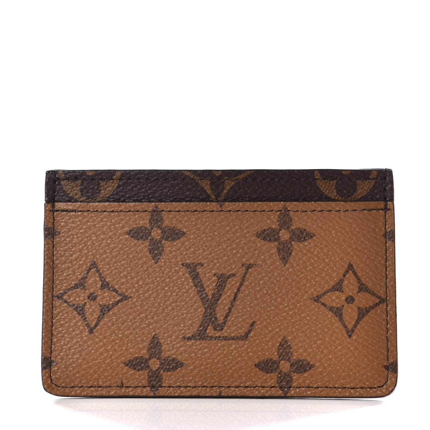 Reverse Monogram Card Holder