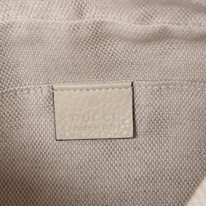 Gucci Pebbled Calfskin Small Soho Disco Bag Off White 6 of 7