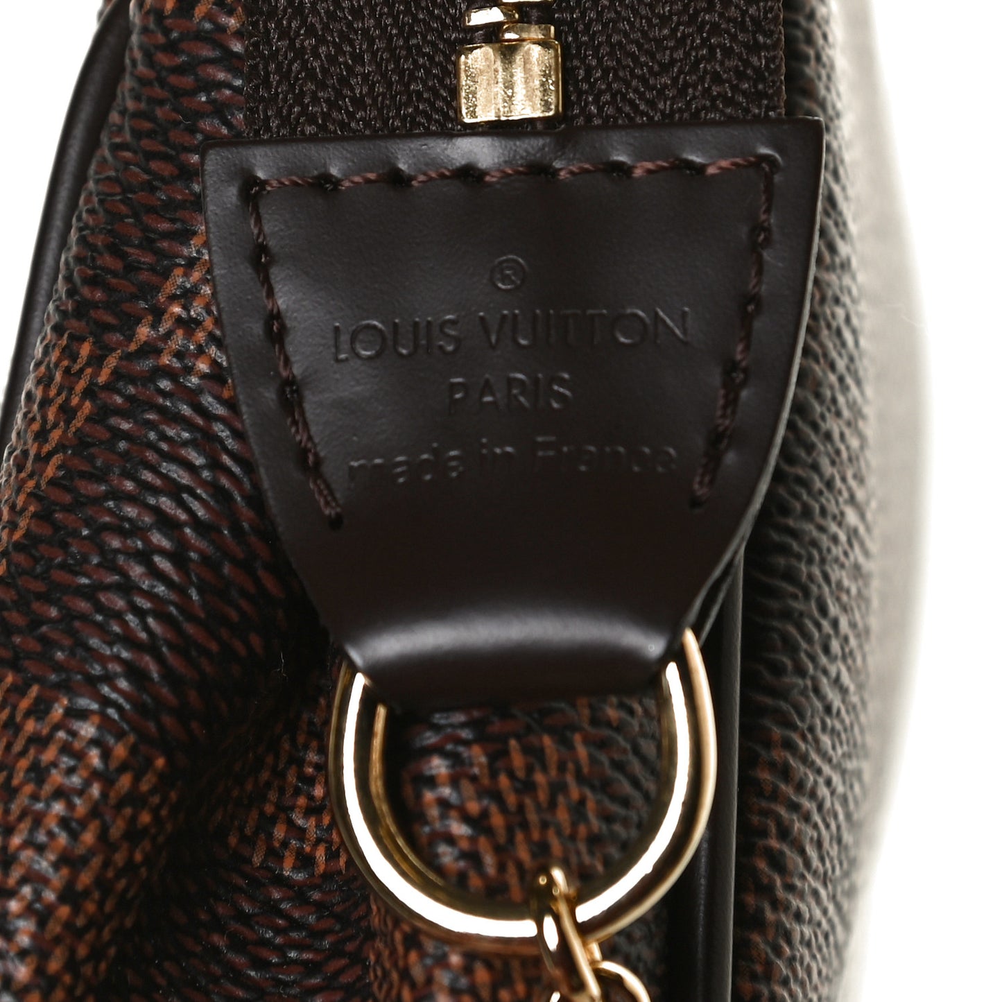 Damier Ebene Eva Clutch