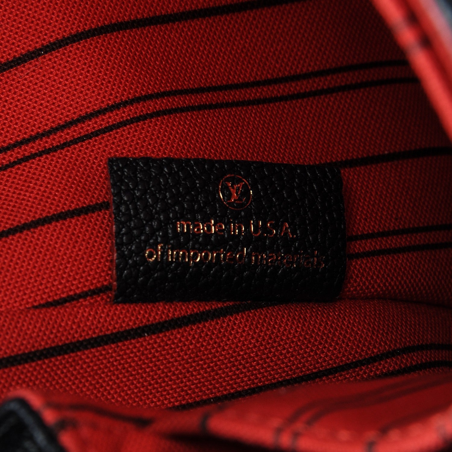 Louis Vuitton Empreinte Pochette Metis Marine Rouge 7 of 7