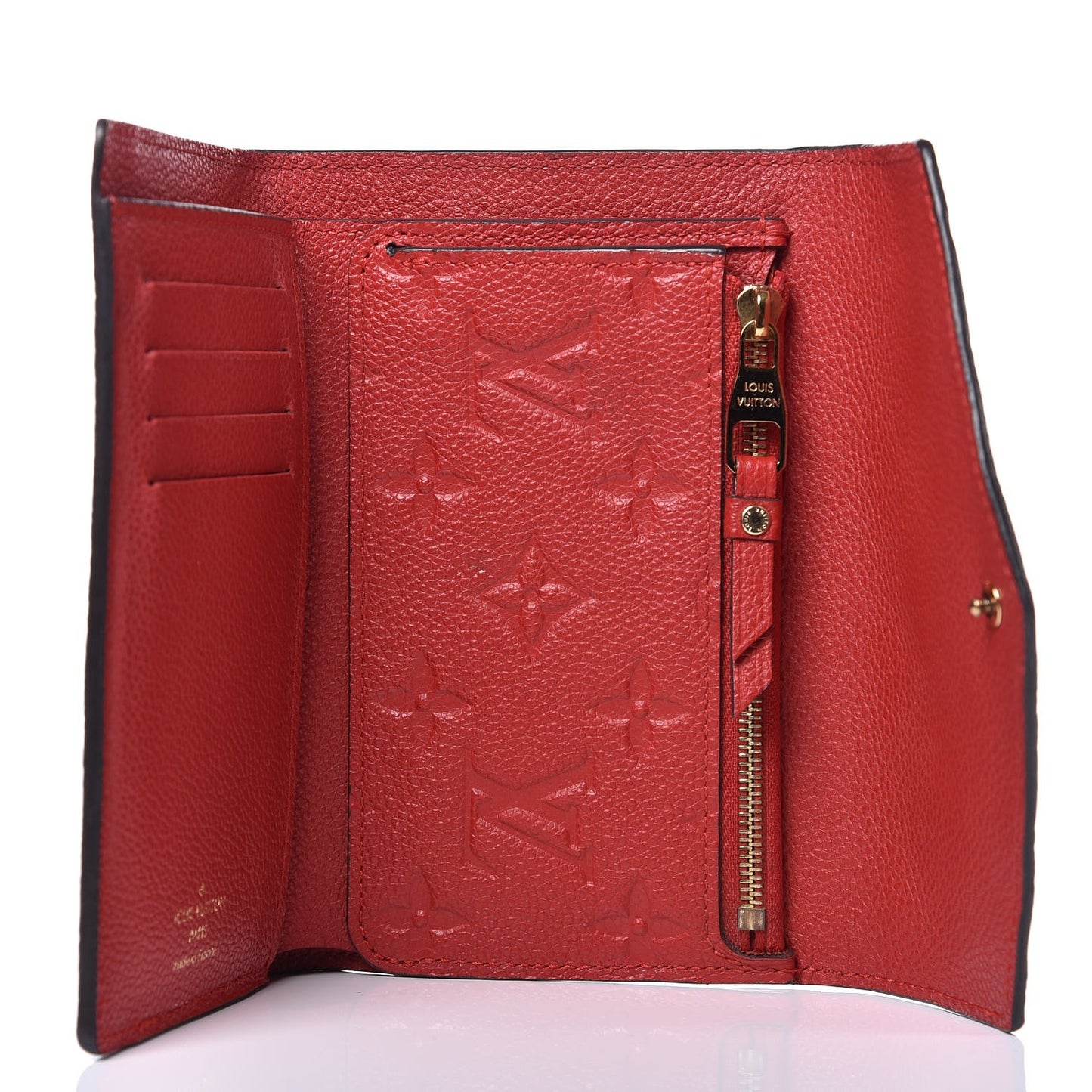 Empreinte Compact Curieuse Wallet Cherry