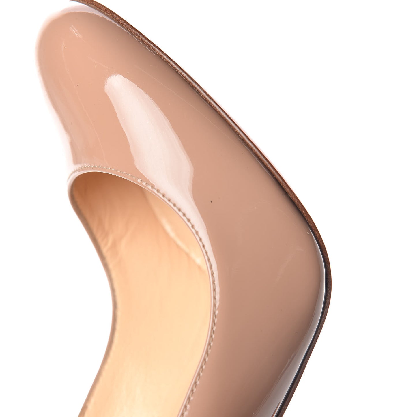 Patent Fifille 100 Pumps 36 Nude