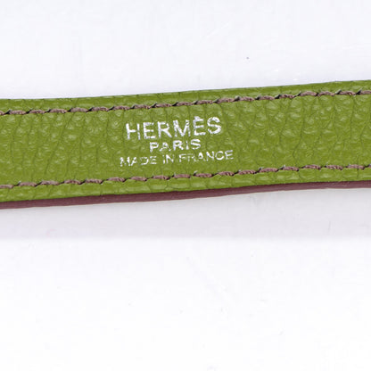 Hermes Taurillon Clemence Kelly Retourne 28 Vert Anis 23 of 27