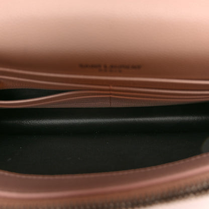 Saint Laurent Grain De Poudre Classic Monogram Kate Tassel Chain Wallet Pale Pink 5 of 10