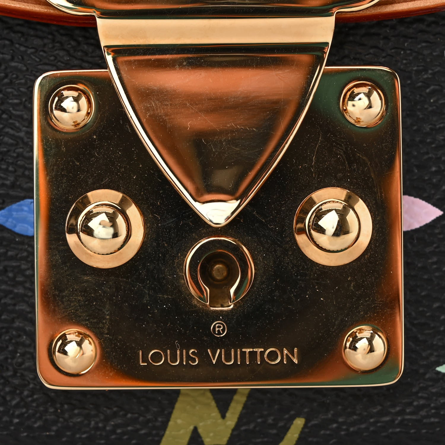Louis Vuitton Monogram Multicolor Gracie MM Black 12 of 12