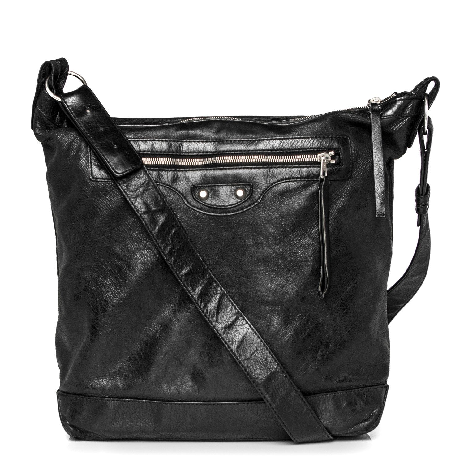 Balenciaga Agneau Day Messenger Black 1 of 8