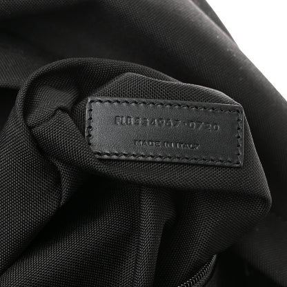 Saint Laurent Canvas City Backpack Black 8 of 12