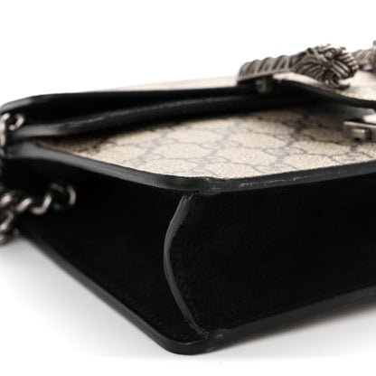 Gucci GG Supreme Monogram Mini Dionysus Shoulder Bag Black 9 of 12