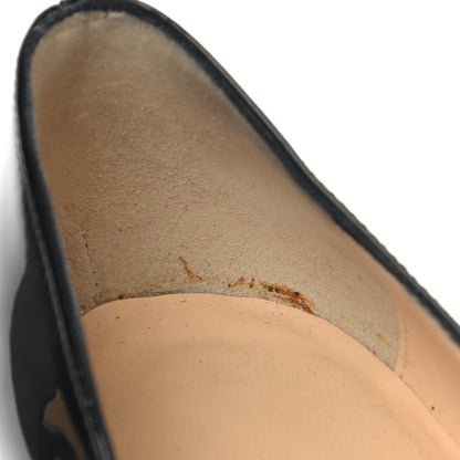Christian Louboutin Patent New Very Prive 120 Pumps 35.5 Black Red 11 of 12