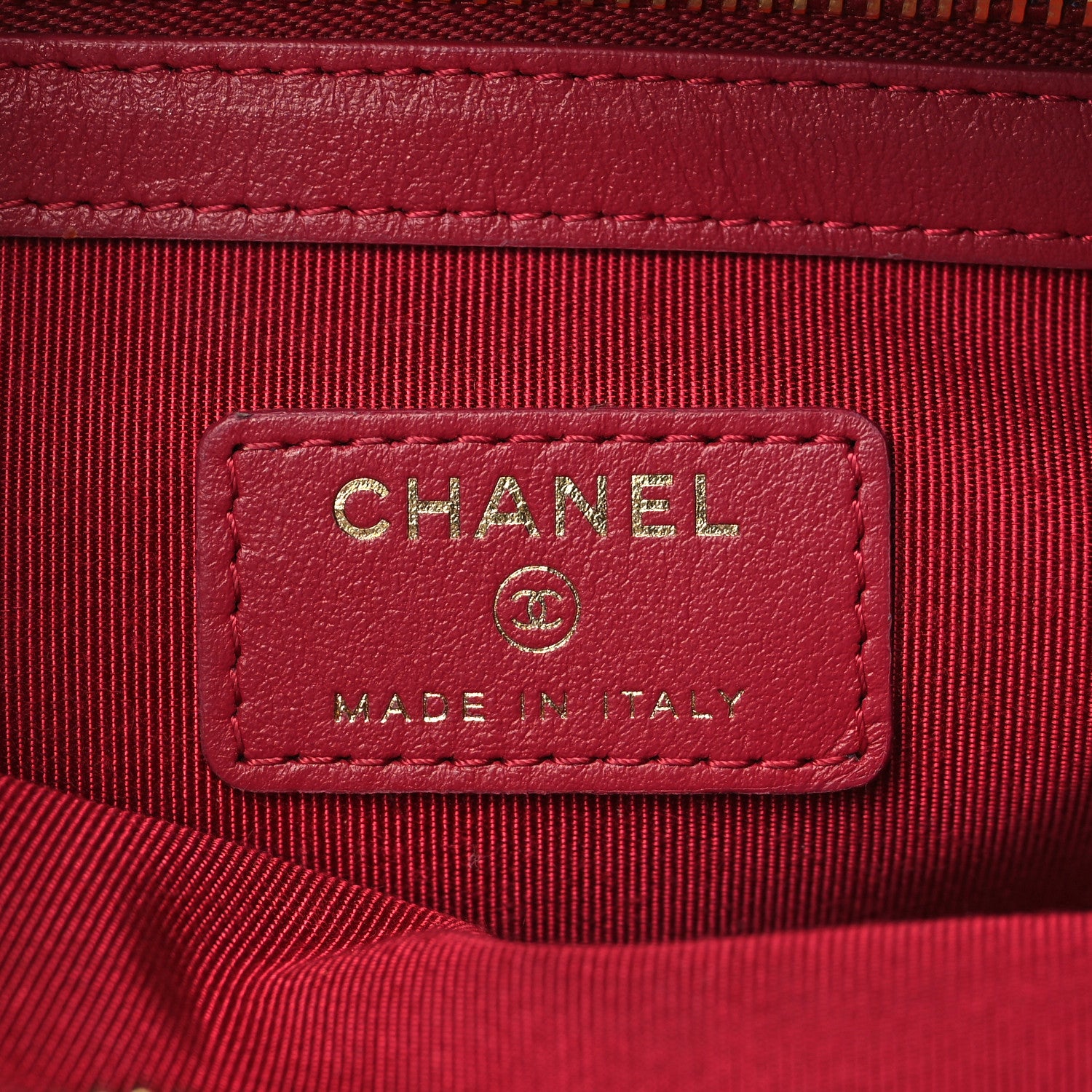 Chanel Sequins Quilted Large Chanel 19 Pouch Black 6 of 9