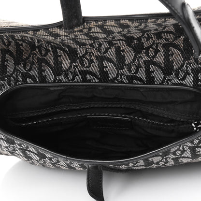 Christian Dior Monogram Double Saddle Bag Black 4 of 4