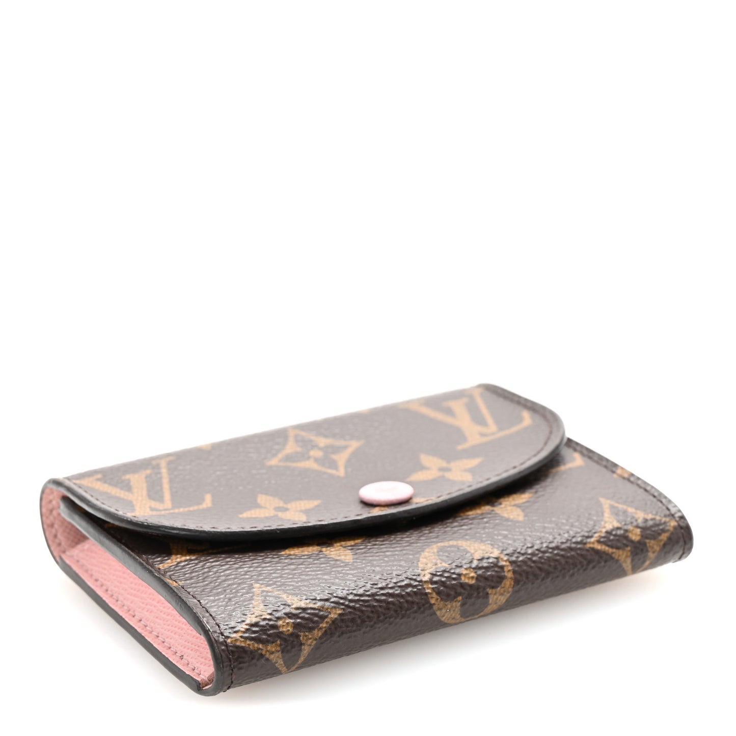 Monogram Rosalie Coin Purse Rose Ballerine