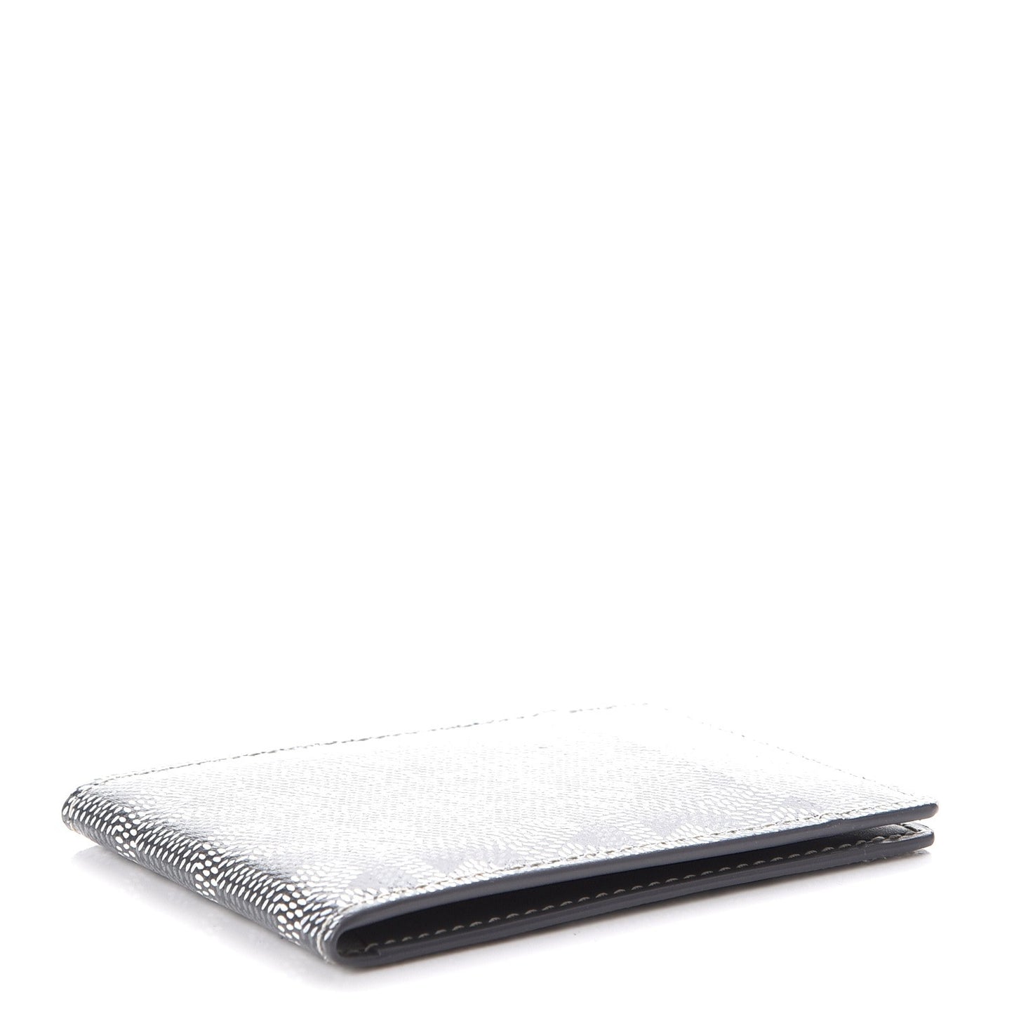 Goyardine Multi Slot Bi-Fold Wallet Grey