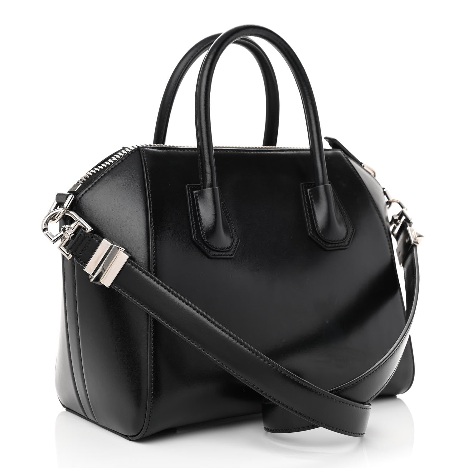Givenchy Shiny Lord Calfskin Small Antigona Black 3 of 11
