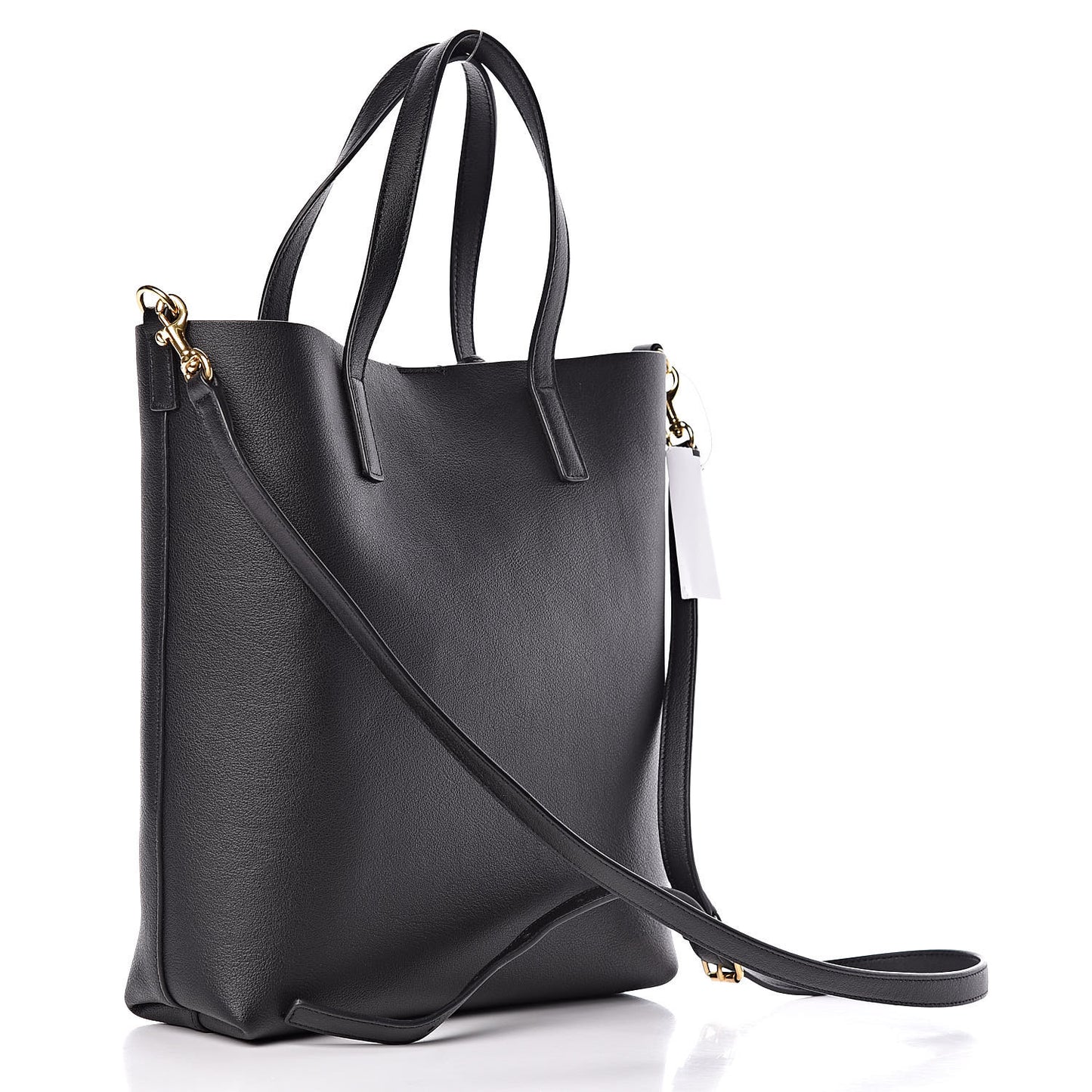 Calfskin Toy Shopping Tote Black